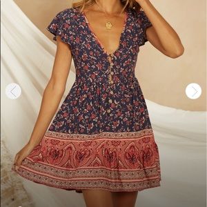 NWT Navy Dress